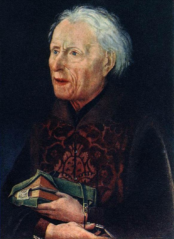PLEYDENWURFF, Hans Portrait of Count Georg von Lowenstein af oil painting picture